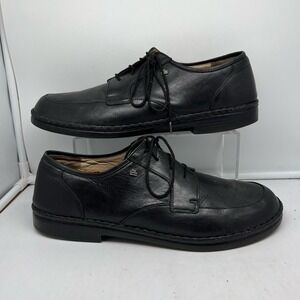 FINN Comfort Shoes Mens 11.5 Hilversum Black Leather Oxford Comfort